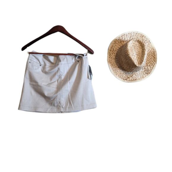 Counterparts Khaki Skirt Petite 6 - Picture 1 of 7
